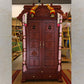 Puja Mandapam In Teakwood With Dark Teakwood Finish