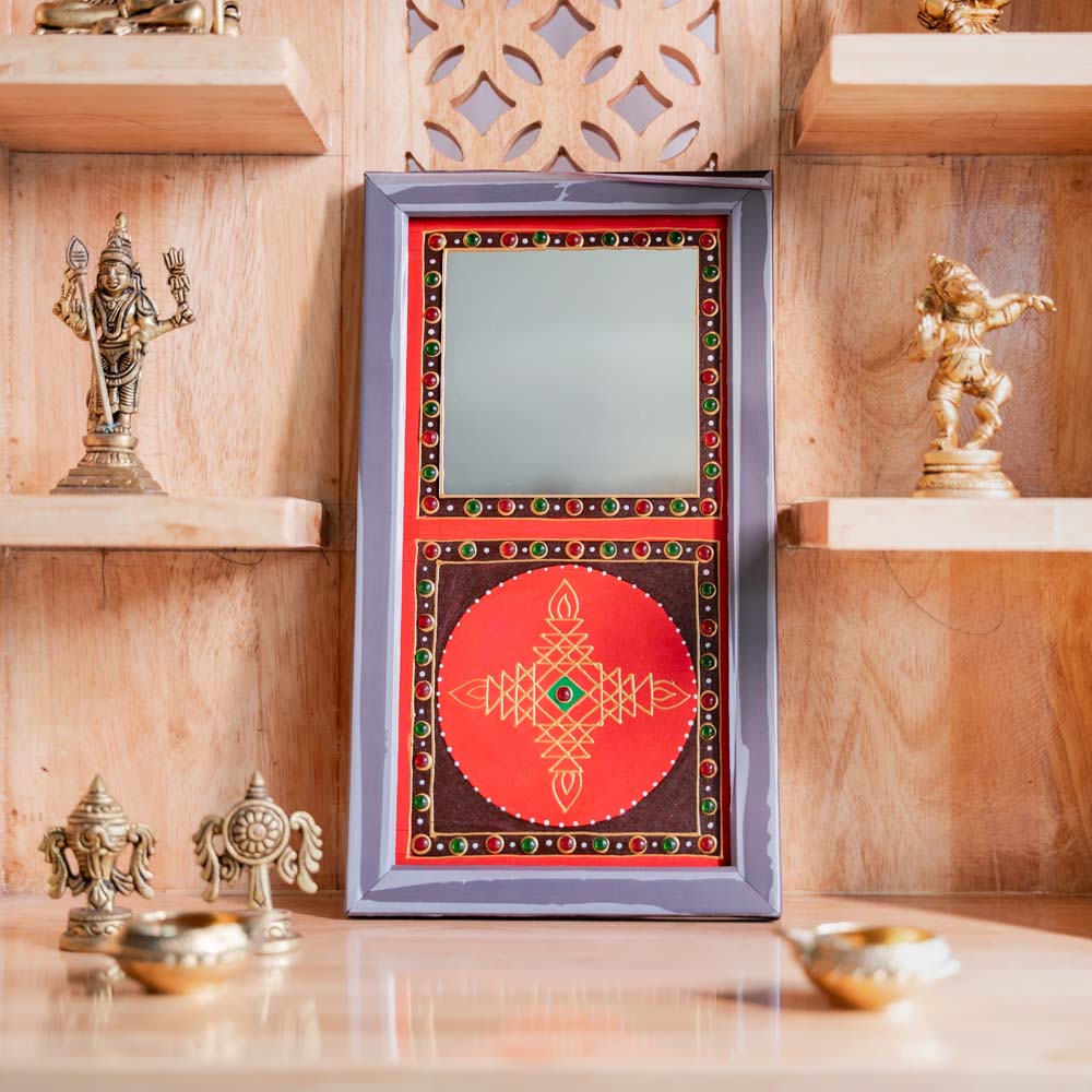 Auspicious Kuberar Kollam Mirror