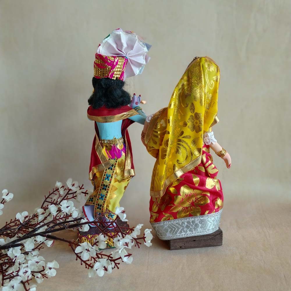 Radha Krishna With Kalasam