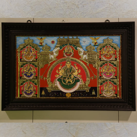 Astaklakshmi Tanjore Painting