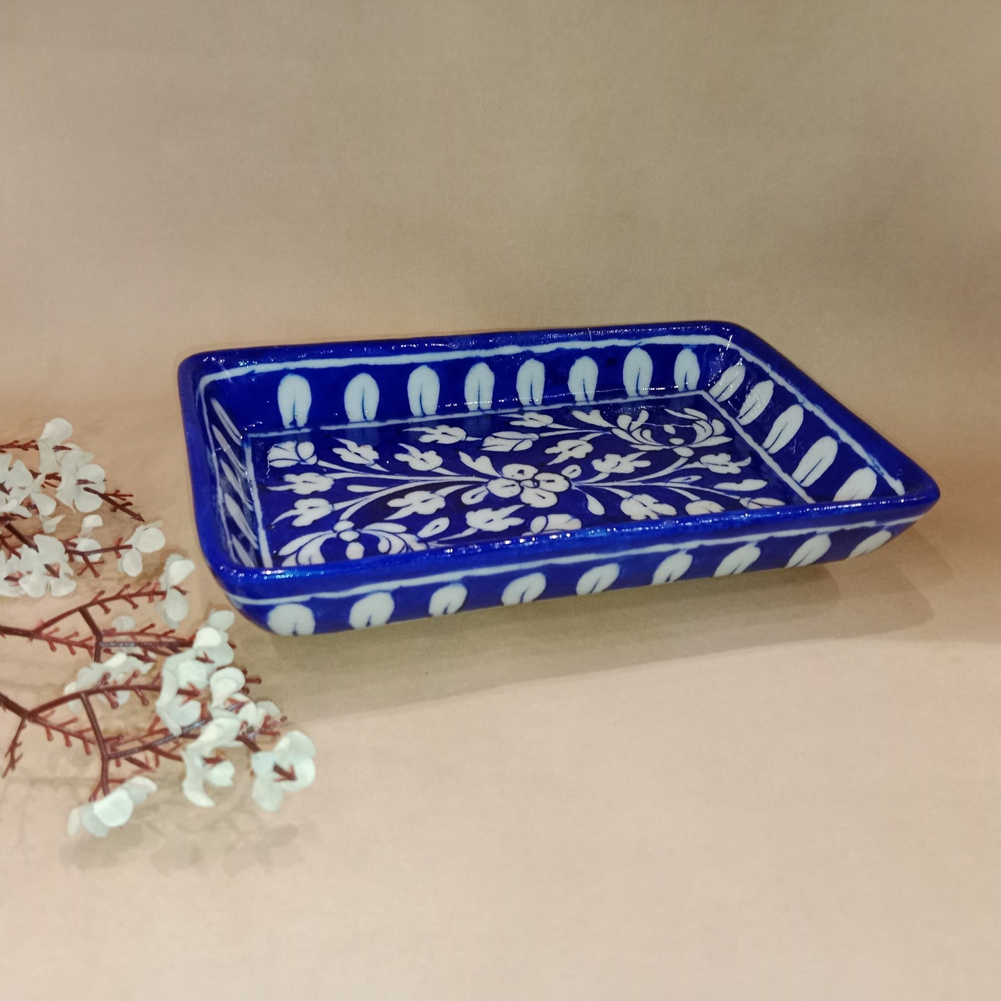 Flower Tray Blue