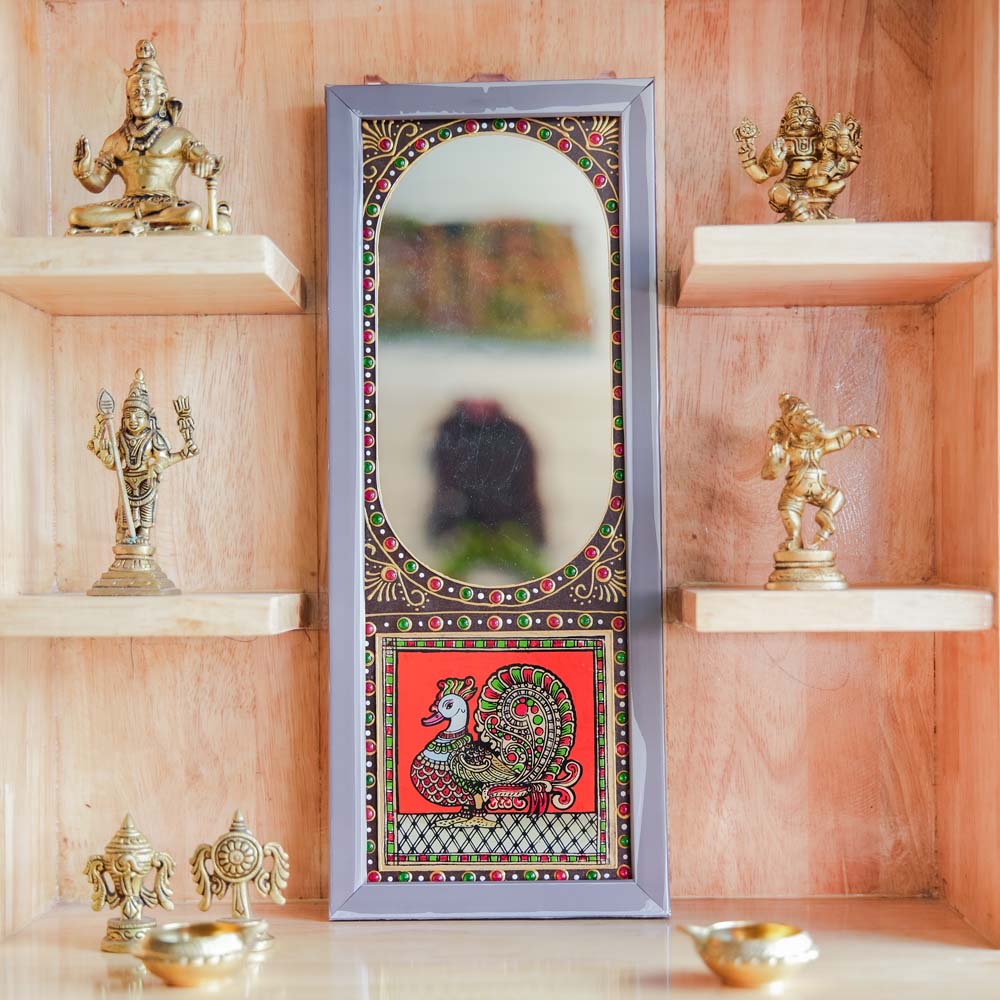 Auspicious Annam Mirror