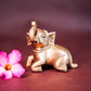 Handcrafted Brass Elephant Figurine Symbol Of Strength & Prosperity