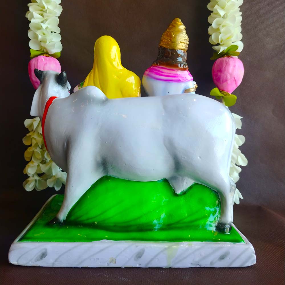 Navaratri Clay Golu Doll Marble Radha Krishna