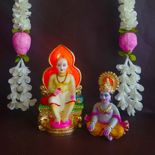 Navaratri Clay Golu Doll Krishna Sudhama