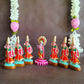 Krishna With Gopikas Navaratri Clay Golu Doll
