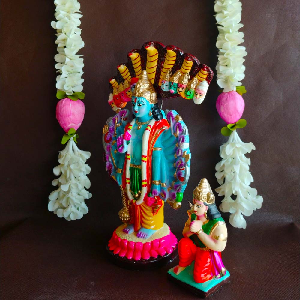 Vishwaroopa Darshanam Big Navaratri Clay Golu Doll