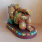 Sleeping Lord Ganesha Statue Handcrafted Wooden