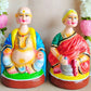 Handcrafted Thatha Paati Big Figurines - Traditional Indian Elderly Couple For Home And Temple Decor
