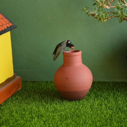 Crow Pot Navaratri Clay Golu Doll