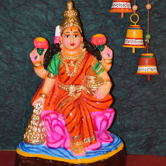 Navaratri Handcrafted Lakshmi Traditional Indian Golu Doll