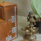 Golu Padi 3 Steps 4"X4" Step Size Teak Finish Suitable To Keep Brass And Golu Idols