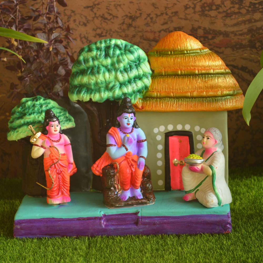 Navarathri Rama Sabari Golu Doll