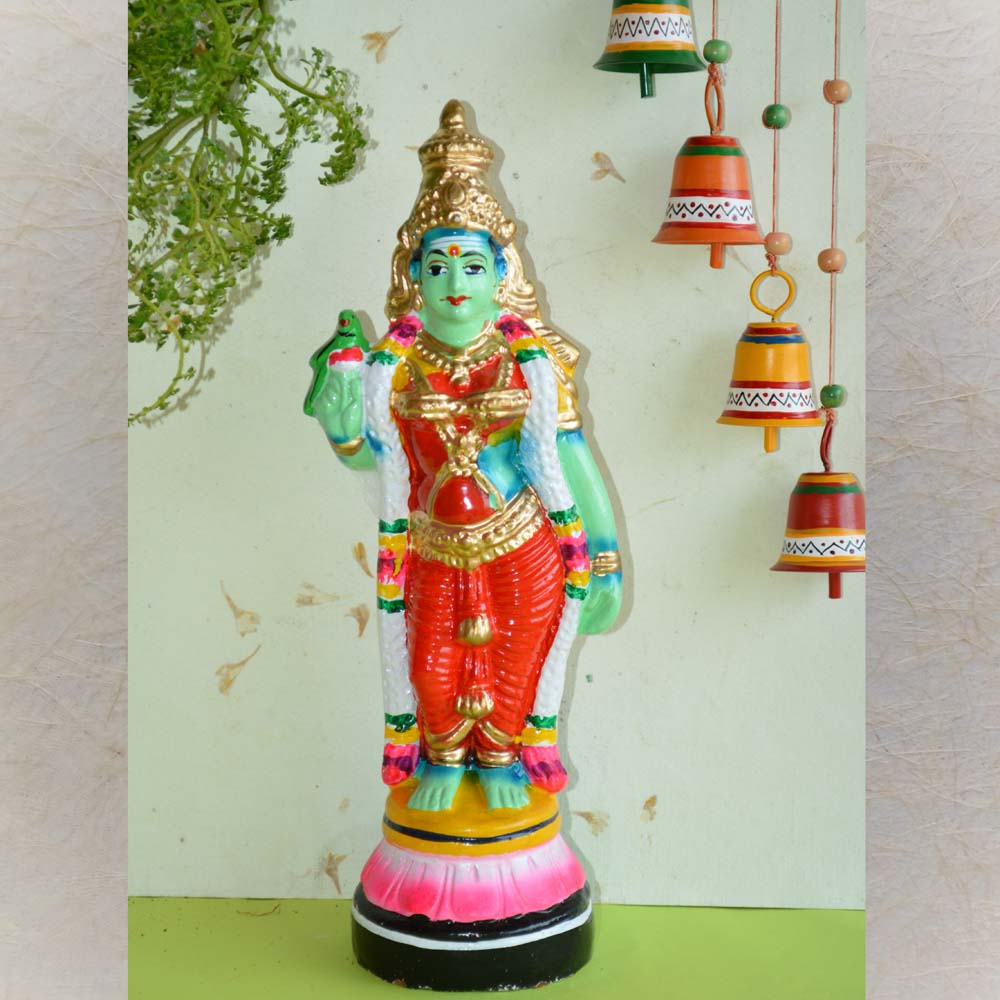 Navarathri Golu Doll Meenakshi Multi Color 12"