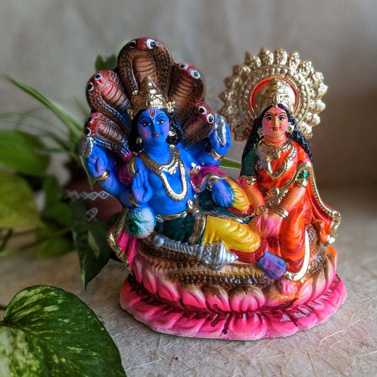 Navarathri Golu Doll Lakshmi Vishnu