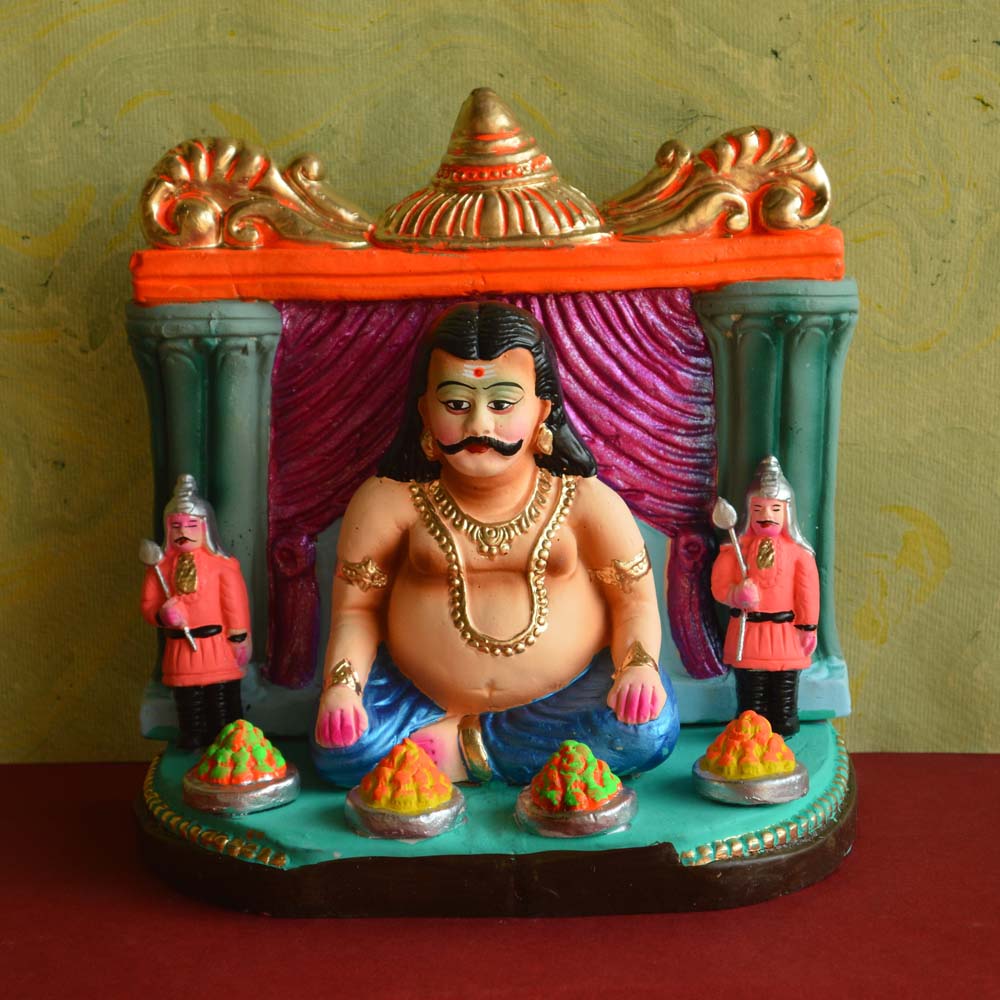 Navarathri Golu Doll Kumbakarna Bhojan (Maya Bazar)