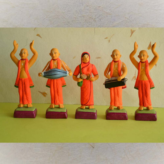 Navarathri Golu Doll Hare Rama Hare Krishna Set