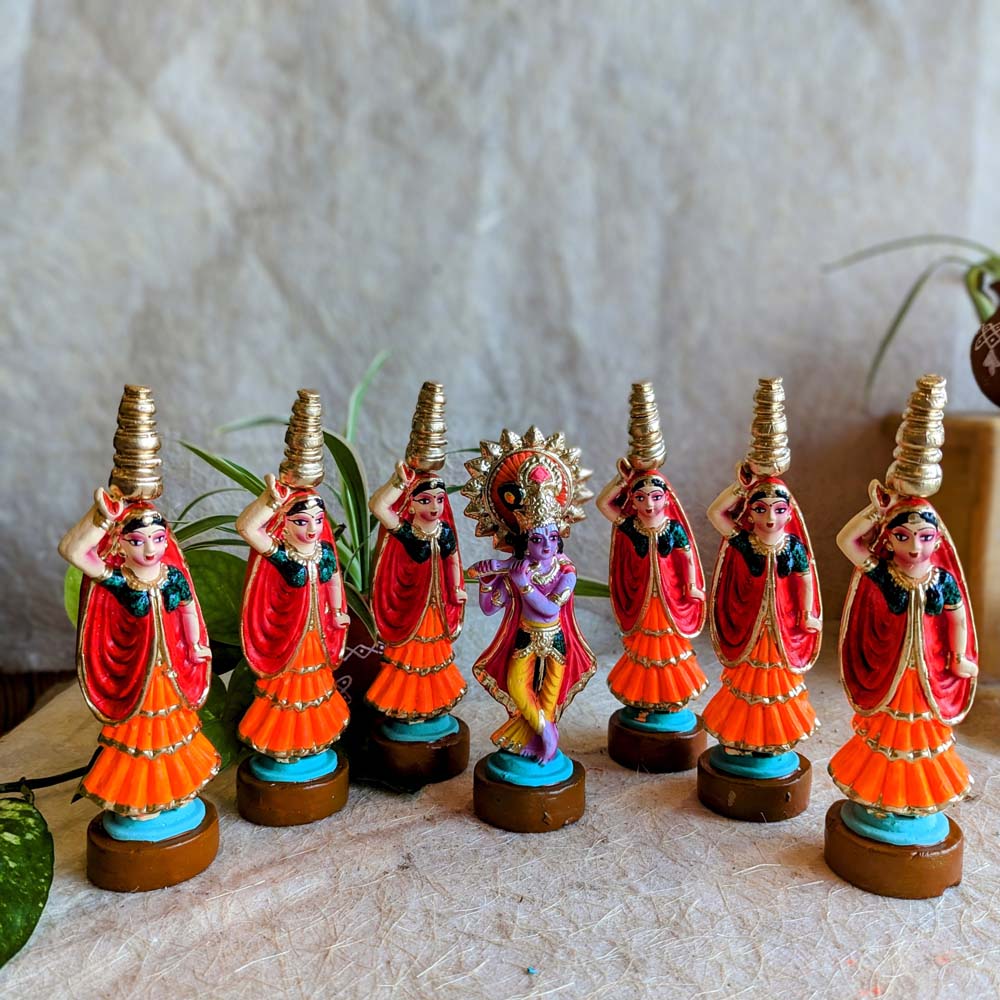 Indian Golu Dolls – Aikiya Chennai