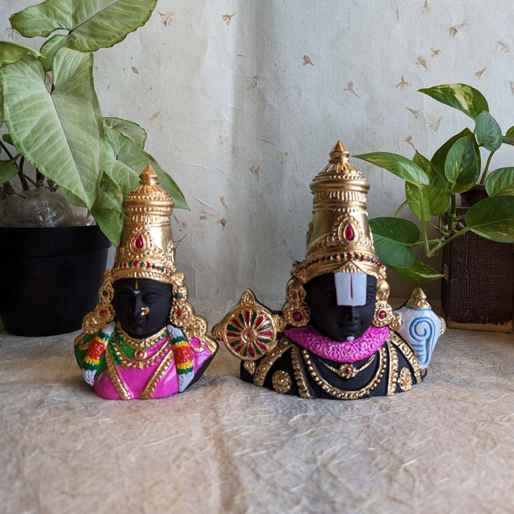 Navarathri Golu Doll Balaji Padmavati Bust