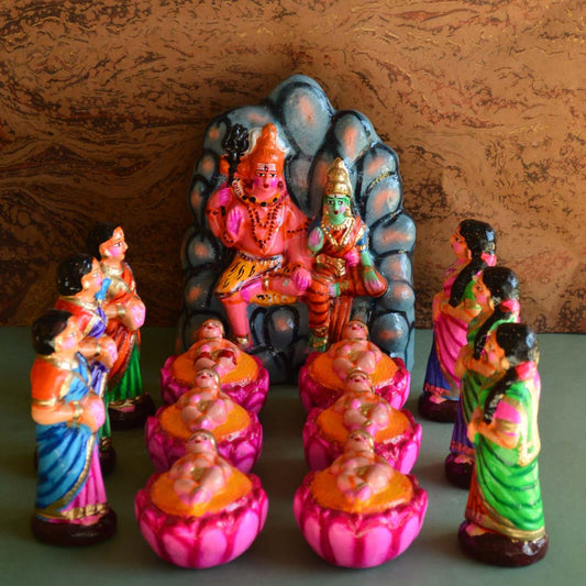Navarathri Golu Doll Karthigai Pengal Set