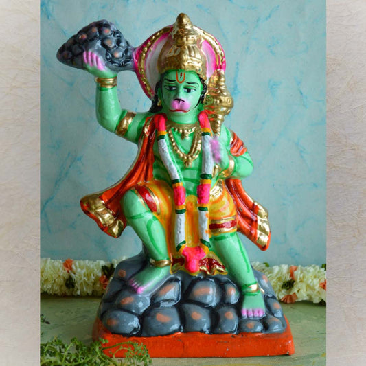 Navarathri Golu Doll Sanjeevi Malai Hanuman