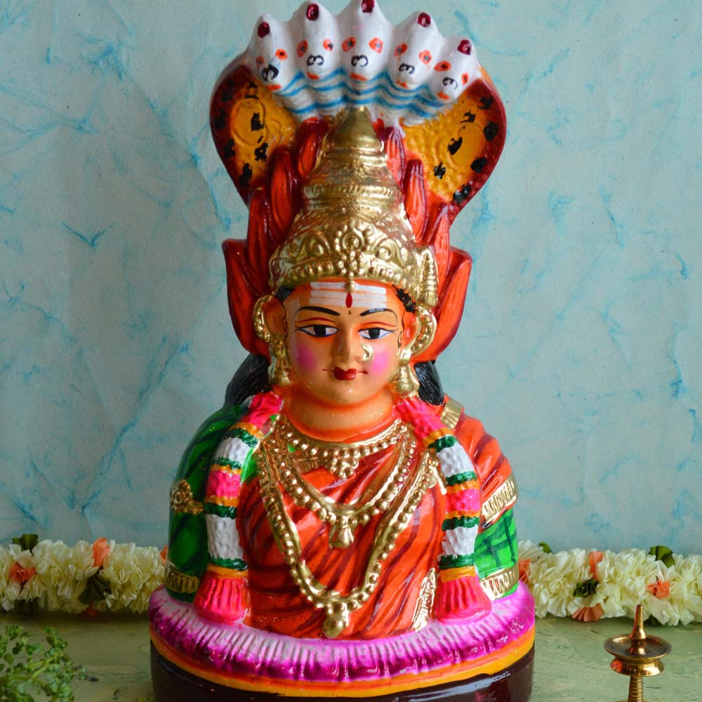 Navarathri Golu Doll Karumariamman Color