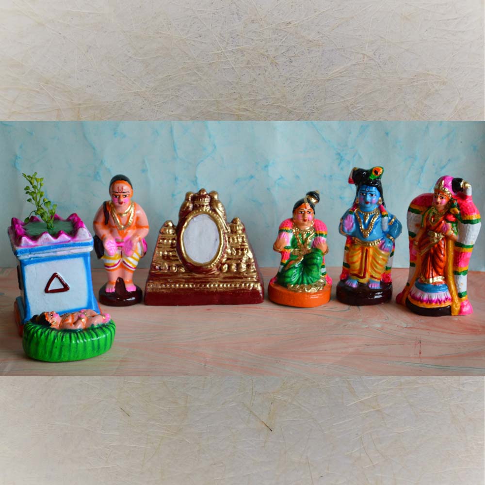 Navarathri Golu Doll Andal Jananam Set