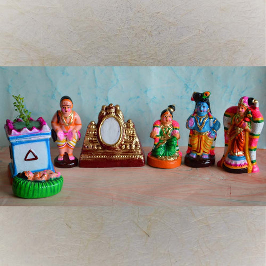 Navarathri Golu Doll Andal Jananam Set