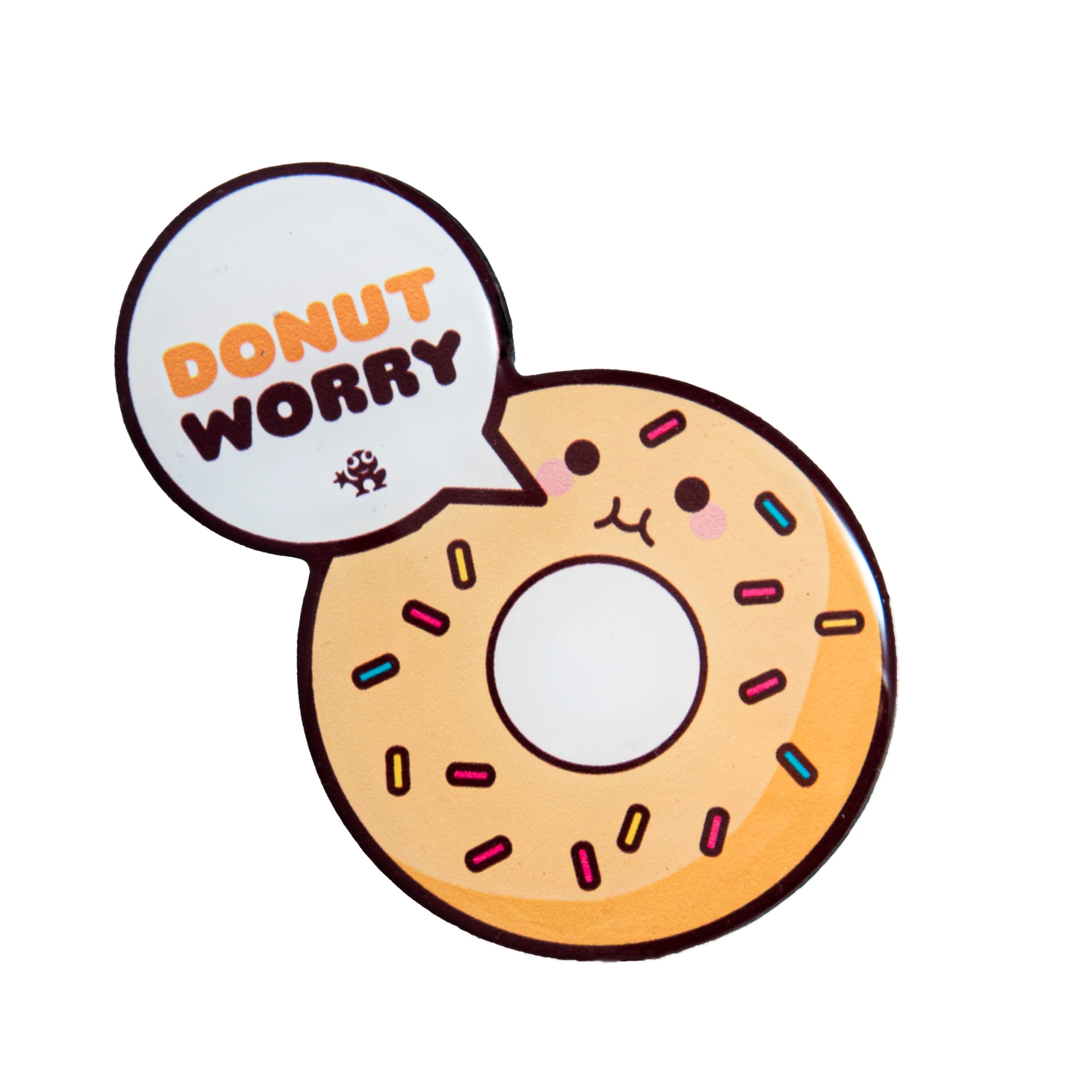 Fridge Magnets Donut Worry, Donut Hesitate