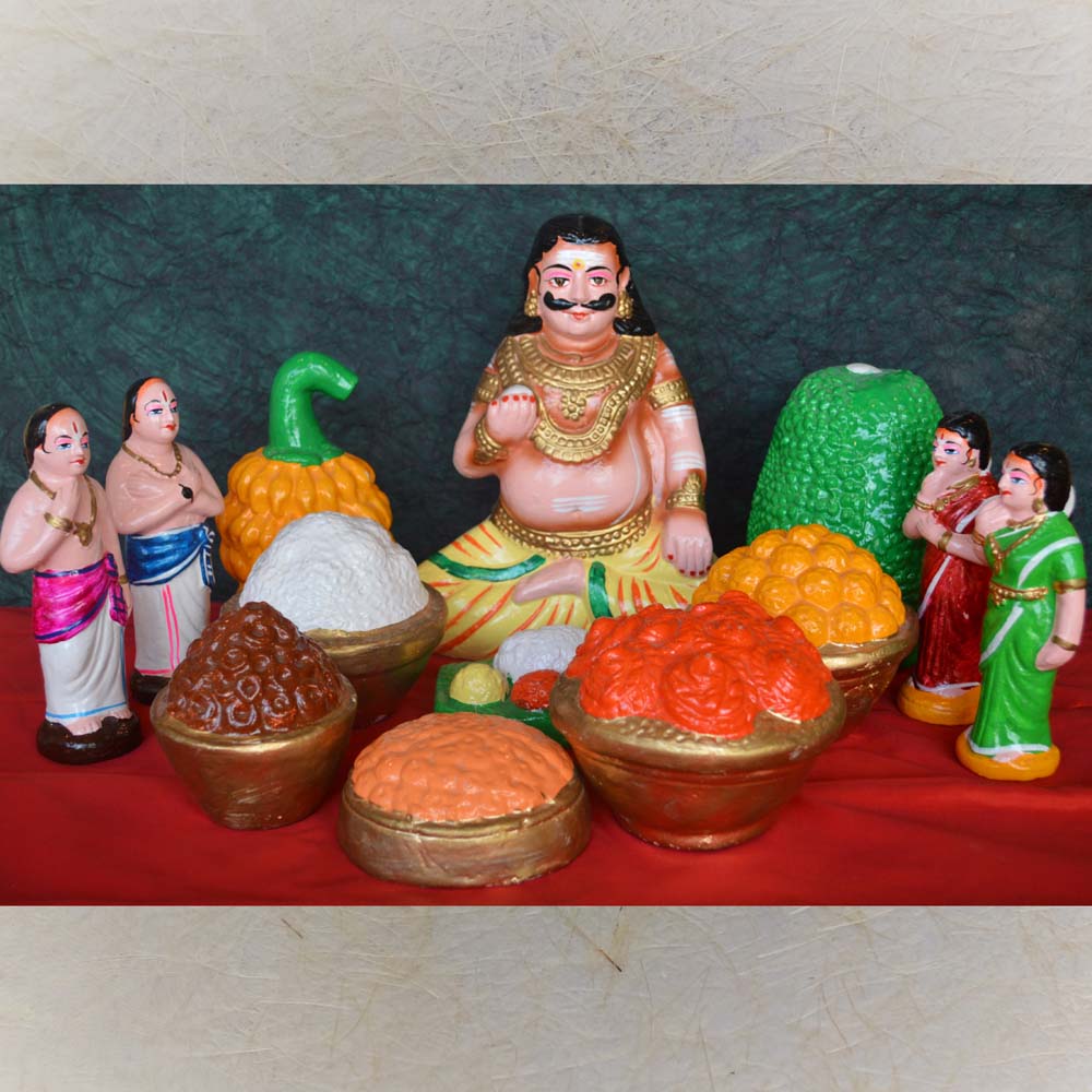 Navarathri Golu Doll Maaya Bazaar 13 Pcs Set