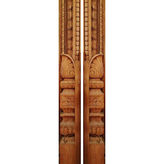 Lotus Pillar Carvings