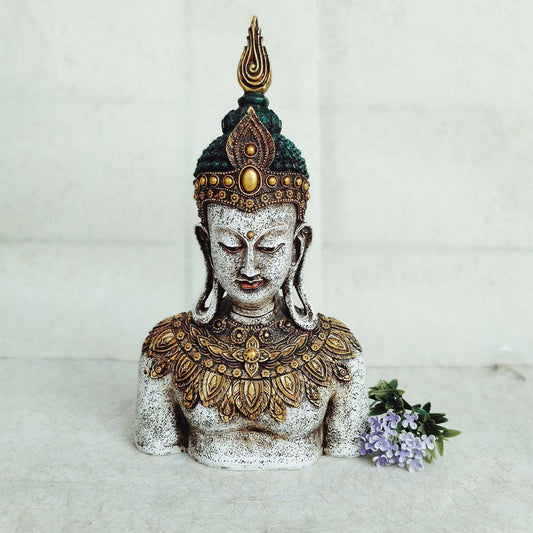 Crown Buddhatara Bust
