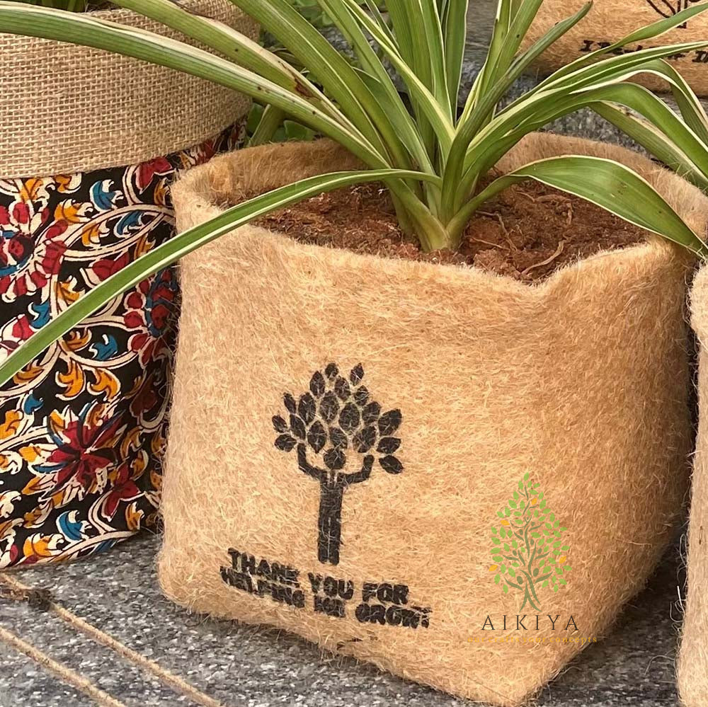 Jute Planter - Thank You (planter only)