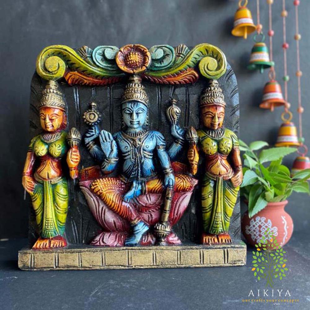 Vishnu Panel Lotus