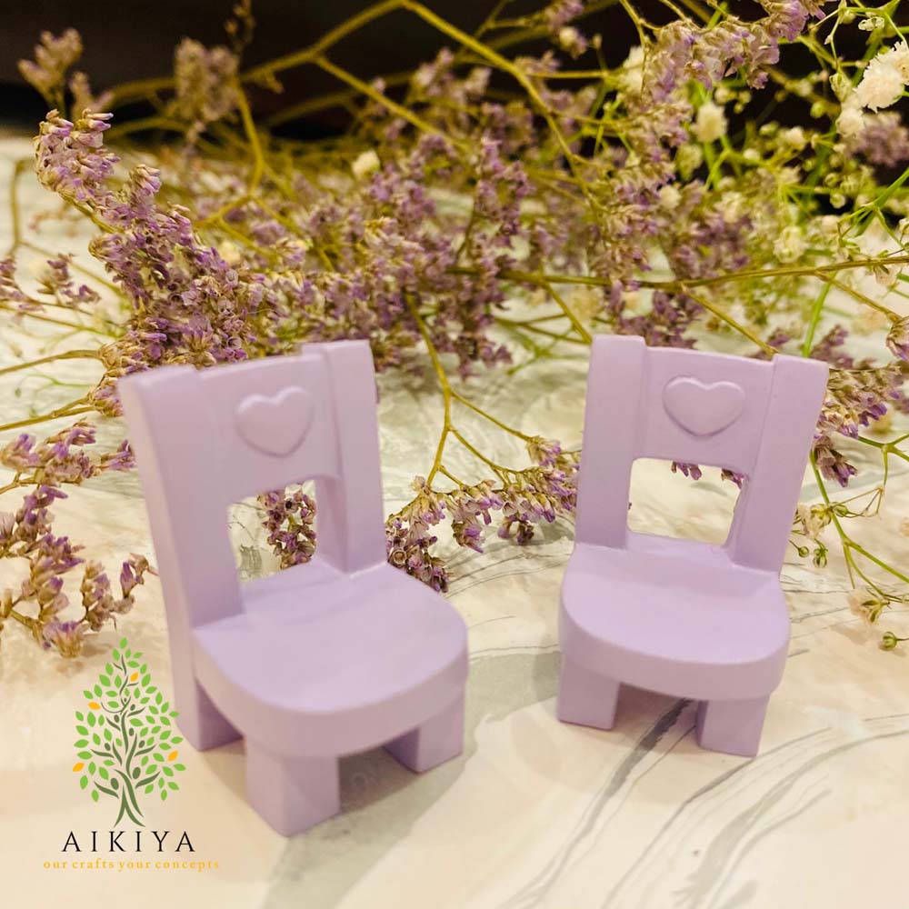 Miniature Lilac Chair