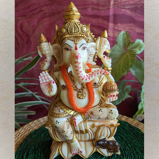 Blessing Ganesh