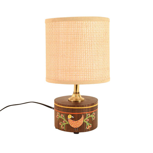 Dancing Peacock Table Lamp